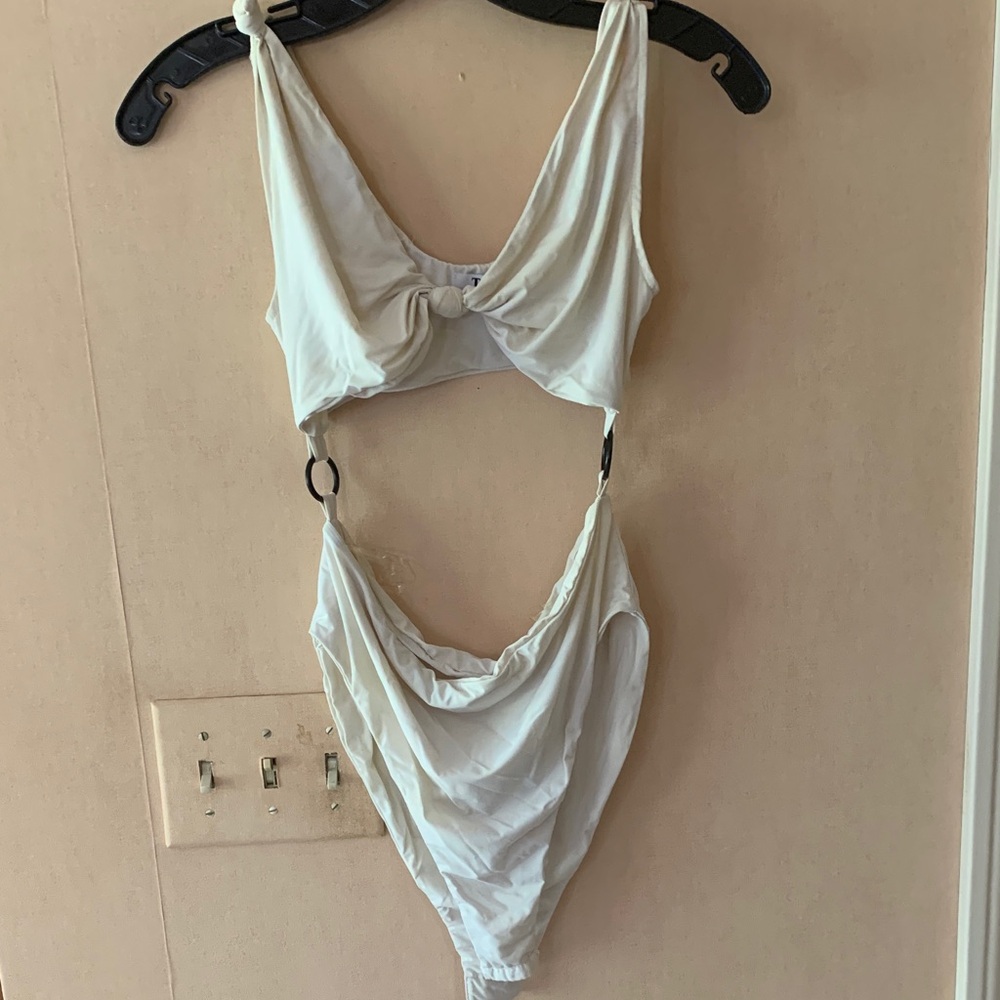 Tiger Mist Cream Swimsuit